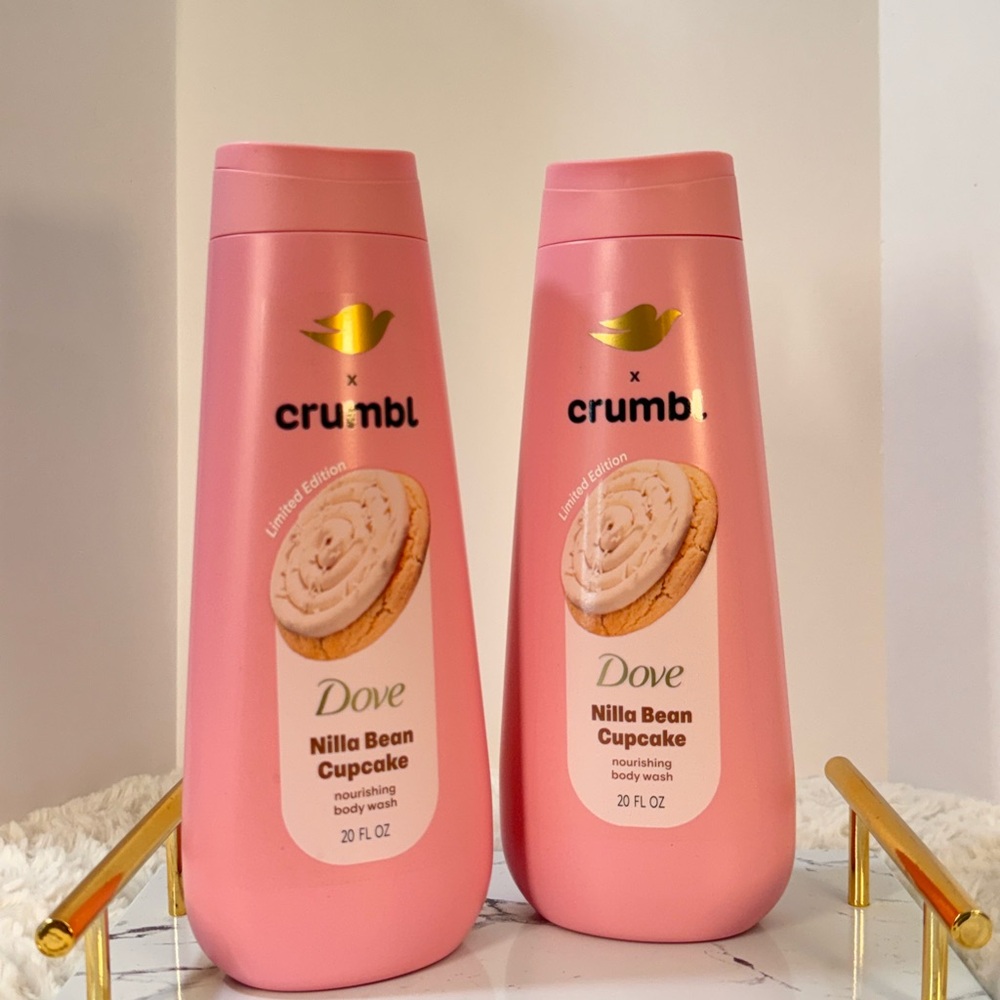 NEW Dove x Crumbl Nilla Bean Cupcake Body Wash - limited edition